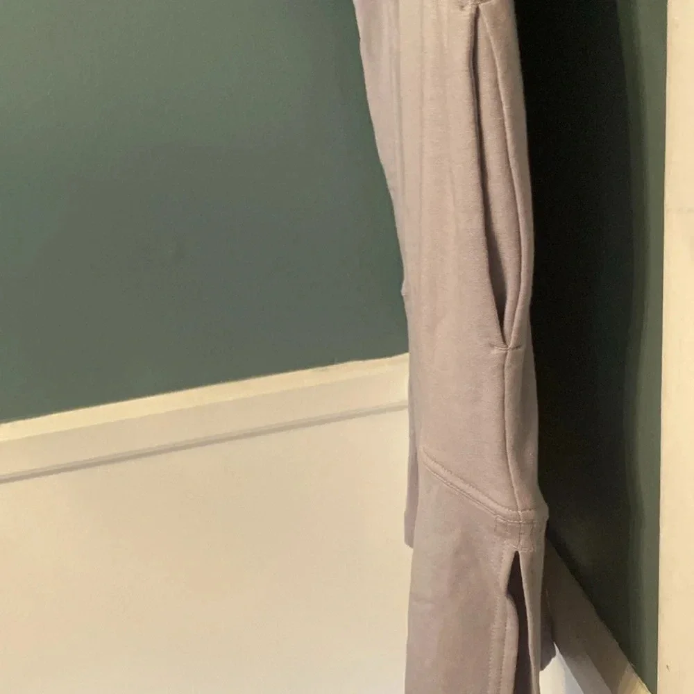 Athleta NWT cabana tunic hoodie - light gray - size small - Picture 4 of 6